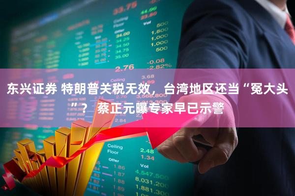 东兴证券 特朗普关税无效，台湾地区还当“冤大头”？ 蔡正元曝专家早已示警